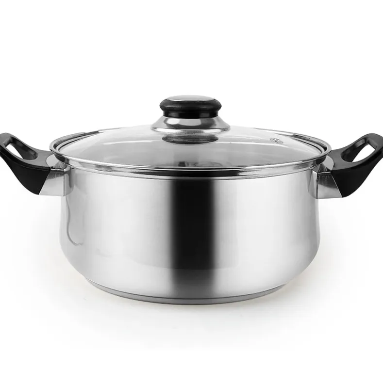 Stainless Steel Cookware Set with Utensils - 17-Pc.