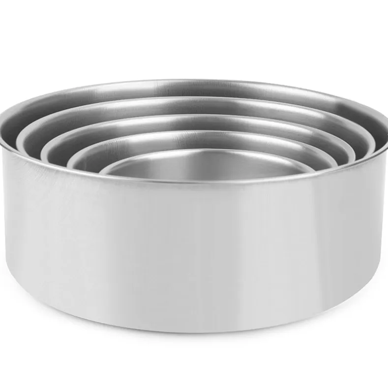 Stainless Steel Mixing Bowls Set with Lids Set of 5