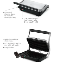 Stainless Steel Panini Grill