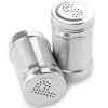 Stainless Steel Salt & Pepper Shakers