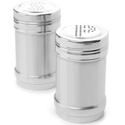 Stainless Steel Salt & Pepper Shakers