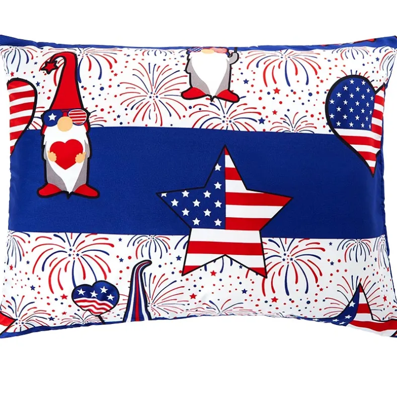 Stars and Stripes Gnome Complete Comforter Set