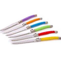 Steak Knife Set in Multicolor - 6-Pc.