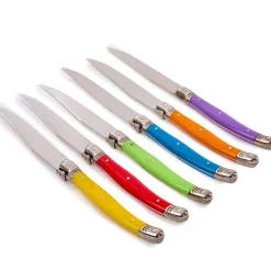 Steak Knife Set in Multicolor - 6-Pc.