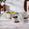 Stoneware Food Storage Container Set - 6-Pc.