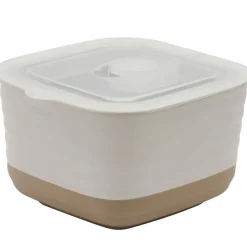 Stoneware Food Storage Container Set - 6-Pc.