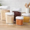 Store and Pour Clear Food Containers - Set of 5