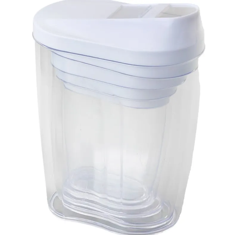 Store and Pour Clear Food Containers - Set of 5