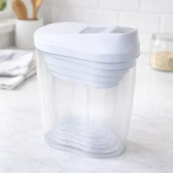 Store and Pour Clear Food Containers - Set of 5