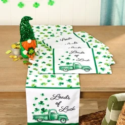 St Patrick's Day Loads of Luck Table Runner or Set of 4 Placemats
