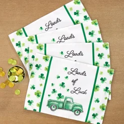 St Patrick's Day Loads of Luck Table Runner or Set of 4 Placemats