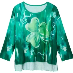 St. Patrick's Day Long Sleeve Women's Top