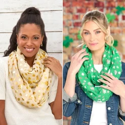 St Patrick's Day Women's Infinity Scarf