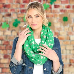 St Patrick's Day Women's Infinity Scarf