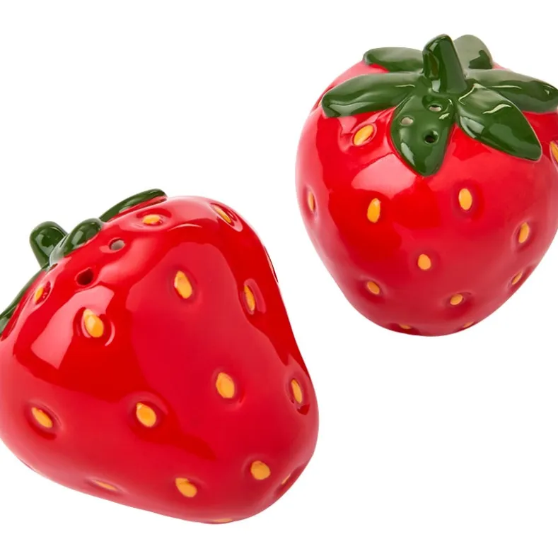 Strawberry Fields Decorative Salt and Pepper Shakers