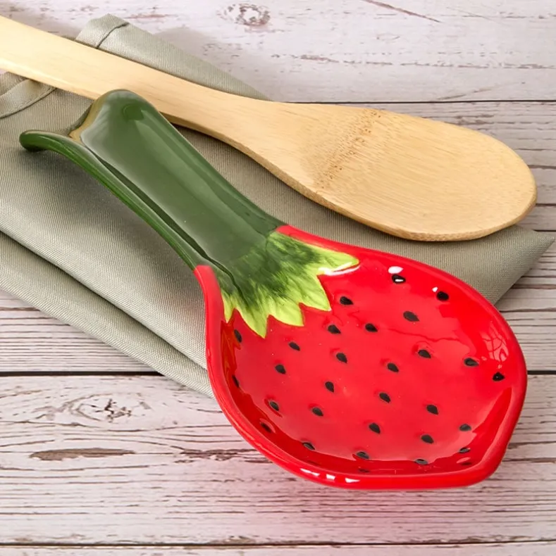 Strawberry Fields Decorative Spoon Rest