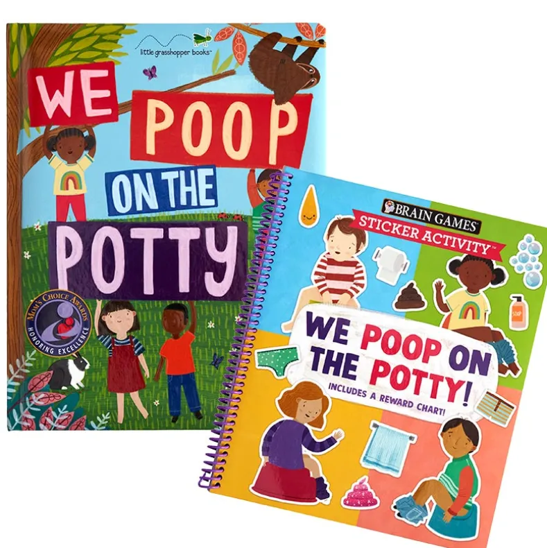 Stress-Free Potty Training - Fun Books & Sticker Activities for Kids