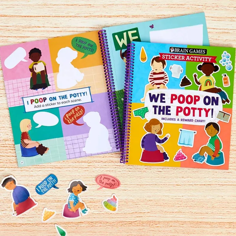 Stress-Free Potty Training - Fun Books & Sticker Activities for Kids