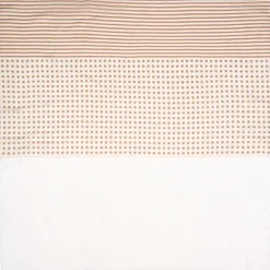 Stripe Dots Shower Curtain with Hooks