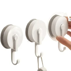 Suction Cup Hooks 3 Pc