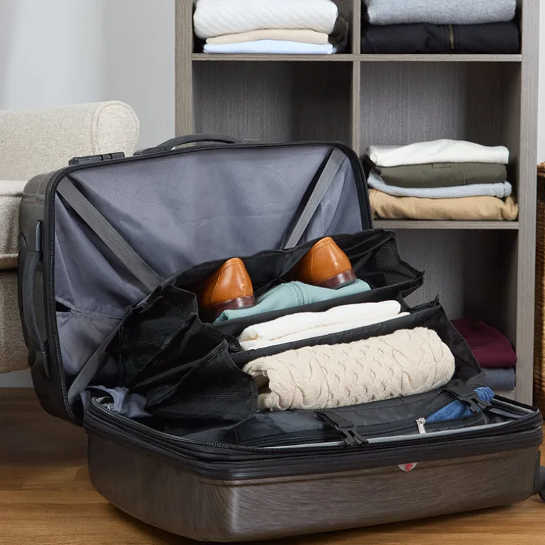 Suitcase Storage Ideas - Laundry Bag, Shoe Bags, Hanging Organizer
