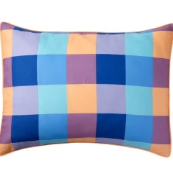 Summer Buffalo Plaid Reversible Comforter Set or Accent Pillow