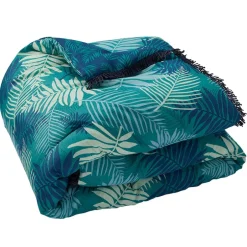 Summer Palm Reversible Comforter Set or Decorative Pillow