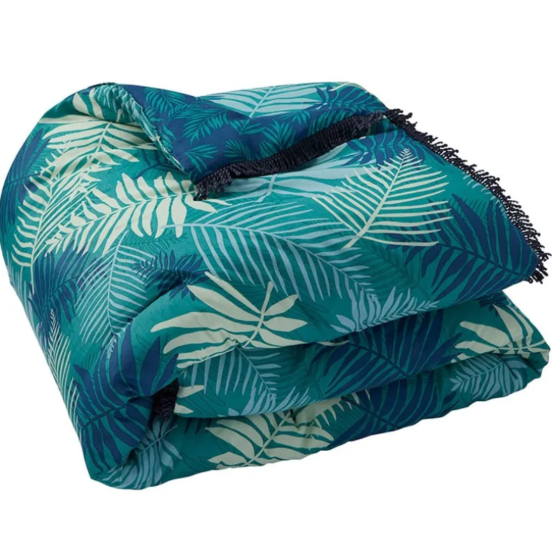 Summer Palm Reversible Comforter Set or Decorative Pillow