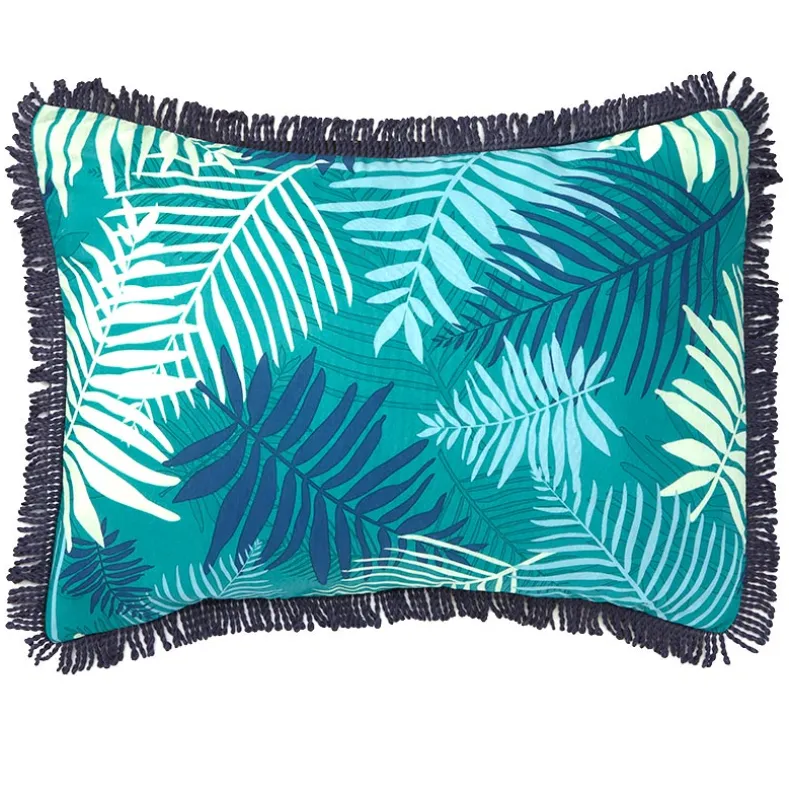 Summer Palm Reversible Comforter Set or Decorative Pillow