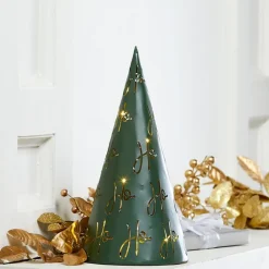 Tabletop Lighted Metal Tree