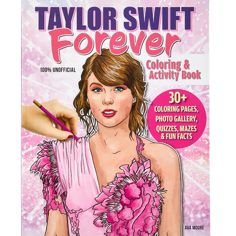 Taylor Swift Forever Coloring and Activity Book - Quizzes Puzzles Photos