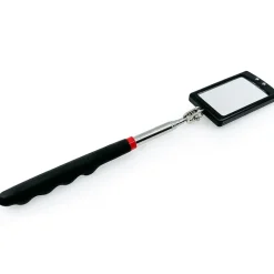 Telescoping Illuminated Mirror For Inspections with 360 Degree View