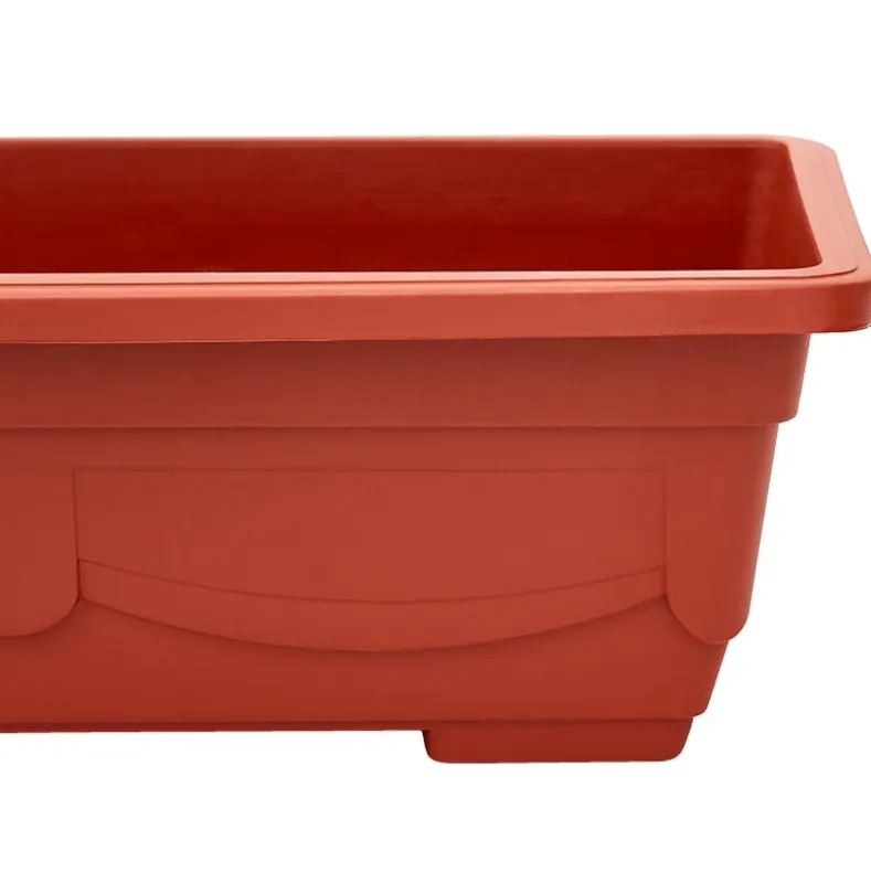 Terracotta-Style Gardening Window Box Planter