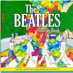 The Beatles Adult Coloring Book for Relaxation and Stress Relief