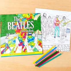The Beatles Adult Coloring Book for Relaxation and Stress Relief