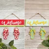 Themed Flip Flop Welcome Signs