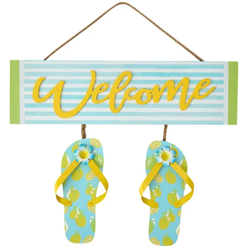 Themed Flip Flop Welcome Signs