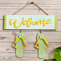 Themed Flip Flop Welcome Signs
