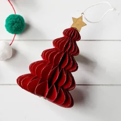 5-Tier Paper Tree Ornament