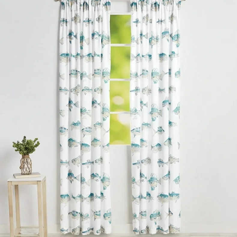 Tisa Fish Window Panel 50" x 63" or 50" x 84"