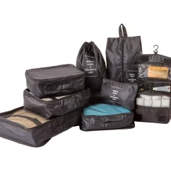 Travel Packing Cubes and Bags Set - 8-Pc.