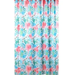 Tropical Garden Shower Curtain, Bath Rug, Hand Towels, Valance, or Hooks