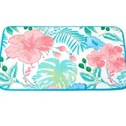 Tropical Garden Shower Curtain, Bath Rug, Hand Towels, Valance, or Hooks