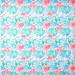 Tropical Garden Shower Curtain, Bath Rug, Hand Towels, Valance, or Hooks