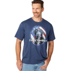 True Timber Americana Men's Short Sleeve Graphic T-Shirt
