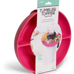 Tumbler Topper Divided Snack Bowl