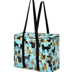 Two Lumps of Sugar Insulated Shopping Bag Foldable Reusable Cooler Tote