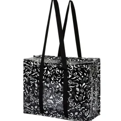 Two Lumps of Sugar Insulated Shopping Bag Foldable Reusable Cooler Tote