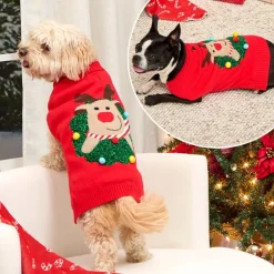 Ugly Christmas Dog Sweater