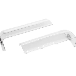 Unbreakable Plastic Floor Heat/Air Deflector Extends 10" to 14 1/2"